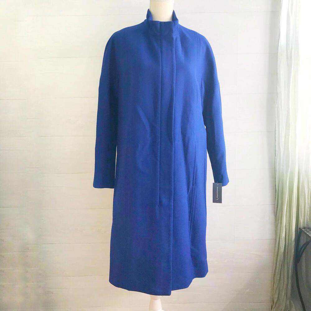 American Airlines Twinhill - Cobalt Blue Topper Coat wool women’s flight crew, 8